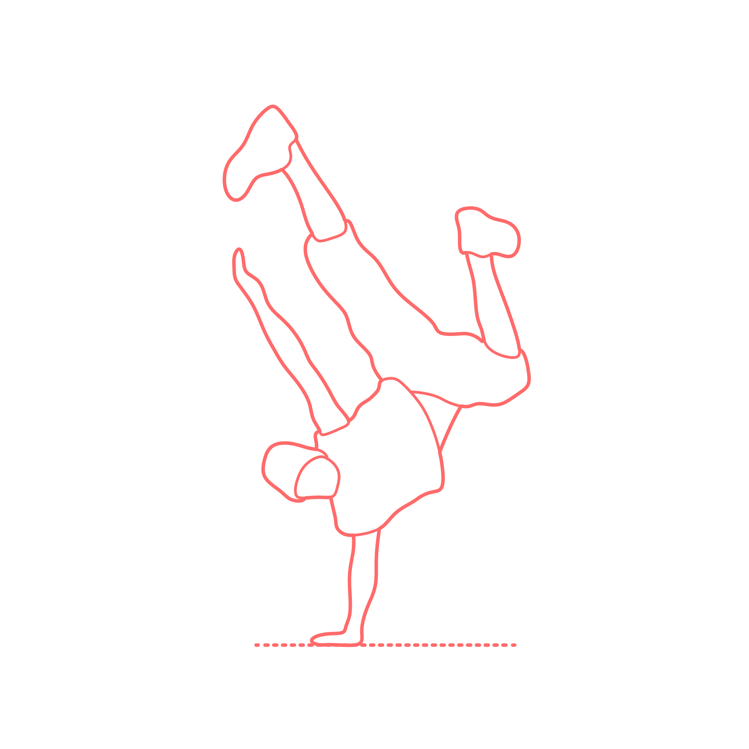 Humans Dancing Breakdancing Breaking Male Dancers Sketch Style Svg Vector Free Vectors